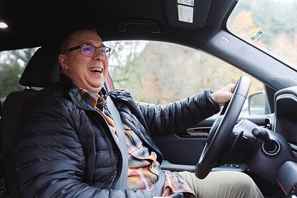 istock Man on Scenic Road Trip in the Pacific Northwest 2252855380