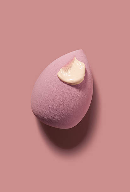 istock Cosmetic beauty make up bb cc cream product on blending tool 2252870905