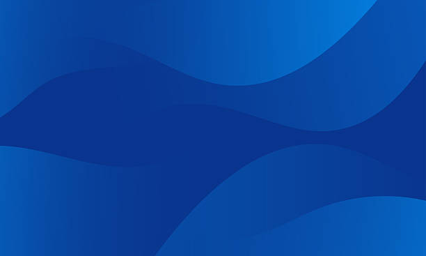 abstract modern dynamic gradient blue wave background template decoration abstract modern dynamic gradient blue wave background template decoration blue background stock illustrations
