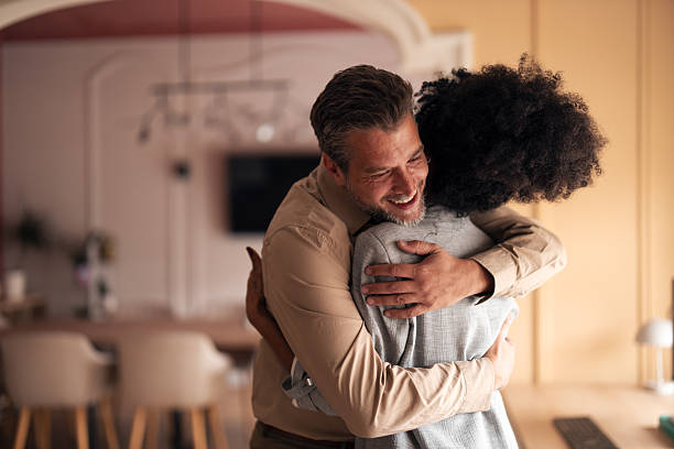 istock Warm Embrace Between Friends In A Cozy Home Setting, Happiness, And Connection 2252901747