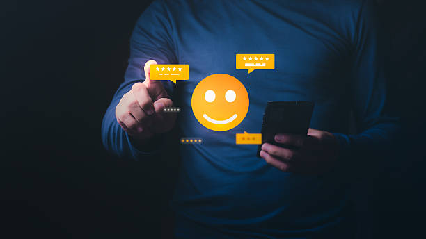 istock Positive feedback from customers or users about a business's service is valuable and meaningful to that business. The concept of rating services is to evaluate and improve. 2252904219