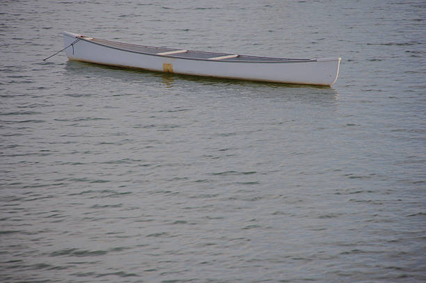 The scene conveys solitude, calm, and simplicity, ideal for themes of leisure, travel, and nature.