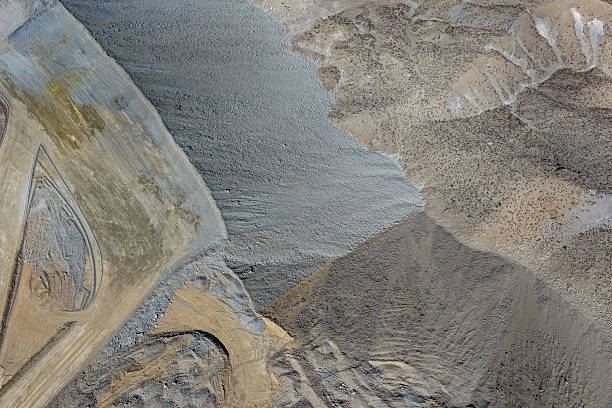 istock Aerial view of mine waste dump 2252913294