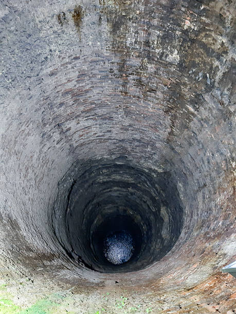 istock Interior view of a deep water well built with stone masonry 2252913936
