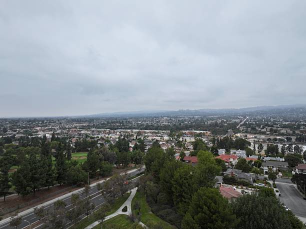 istock Neighborhood Drone Shot 8 2252918118