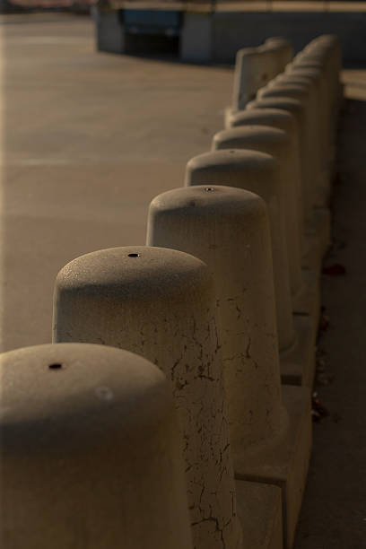 istock Warm lighting highlights architectural details and rhythmic street design 2252918980