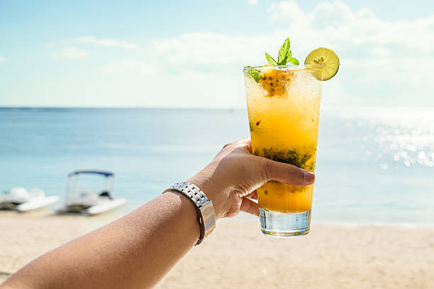 istock Tropical Cocktail - First-Person Vacation Bliss 2252919642