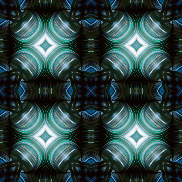 istock A colorful seamless geometric pattern with mandala-inspired motifs. Perfect for textile designs, wallpaper, tiles, and decorative backgrounds. 2252925736
