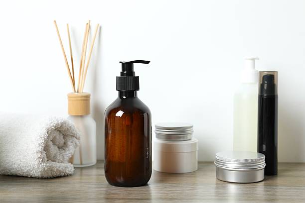 istock Personal hygiene products on the table 2252925876
