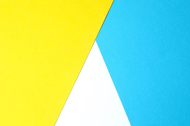 Abstract geometric paper background. Trendy colors.