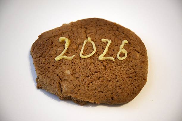 istock Gingerbread With 2026 Text Isolated on White Background 2252933766