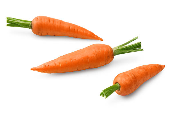 istock carrot isolated on white background. clipping path 2252946305