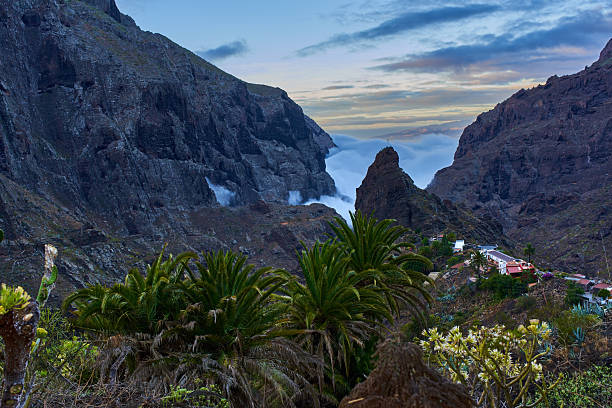 istock Masca village in morning mist 2252947564
