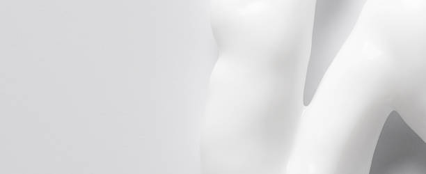 istock White cosmetic skin moisturizer or gel. Copy space 2252948100