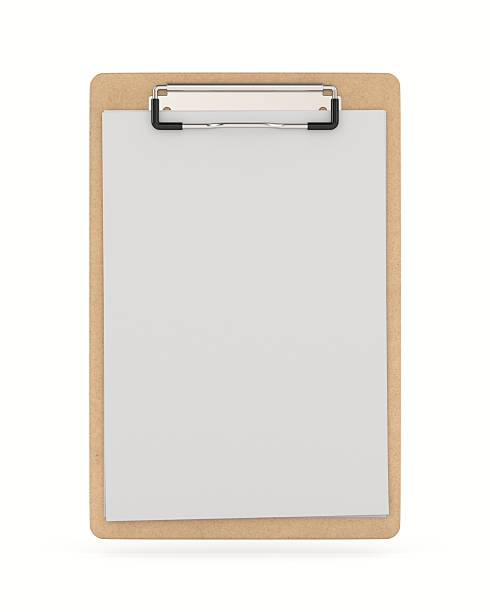 istock Blank clipboard on white background. Isolated 3D illustration 2252948229