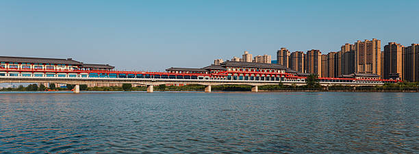 Chinese traditional style covered bridge