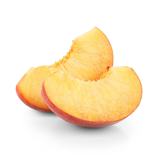 istock Slices of peach 2252959777
