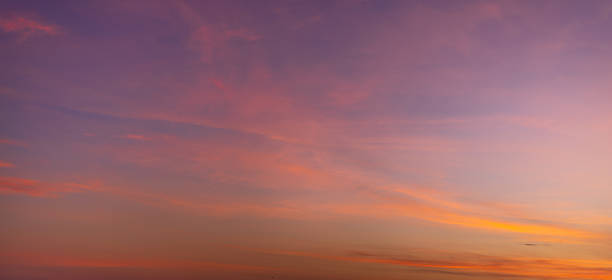 istock The backdrop features a sky and clouds of various colors during sunrise and sunset,Sunset sky for background or sunrise sky and cloud at morning. 2252959822