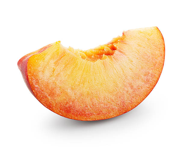 istock Slice of peach 2252960140