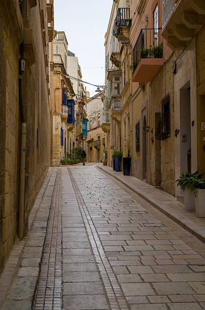 istock Cobblestone Street in Malta 2252969355
