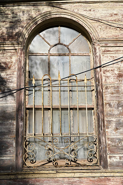 Window Of The Old Abandoned Mansion
