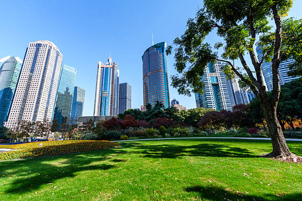 istock Urban green spaces and skyline 2252971454