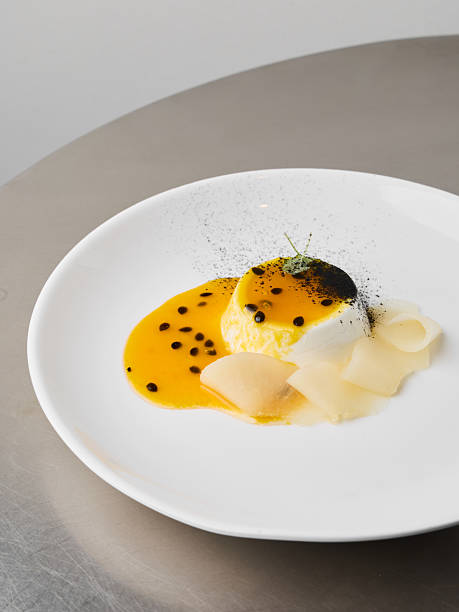 istock Sophisticated eggs dish with citrus and parmesan accents 2252982846