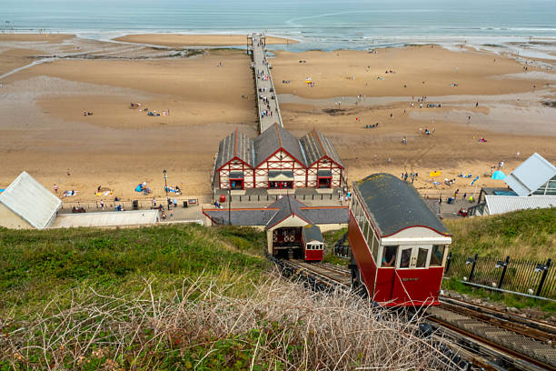 istock The Saltburn Cliff Lift, Yorkshire, England, UK 2252988134