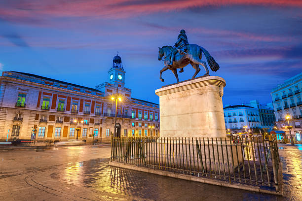 Madrid, Spain at Puerta del Sol.