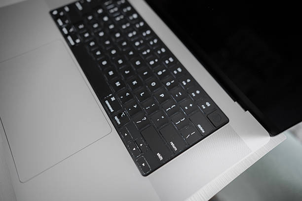 istock Detailed view of a laptop computer keyboard highlighting the layout and design elements, emphasizing functionality and style in a home office setting 2252990800