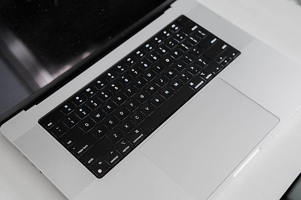 istock Detailed view of a laptop computer keyboard highlighting the layout and design elements, emphasizing functionality and style in a home office setting 2252990833