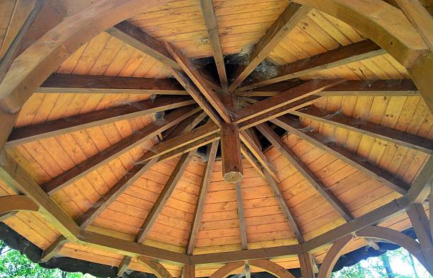 istock Wooden roof structure 2252993184