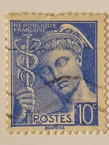 istock France 10 Centimes Postage Stamp Engraved by Mourriez 2252994594