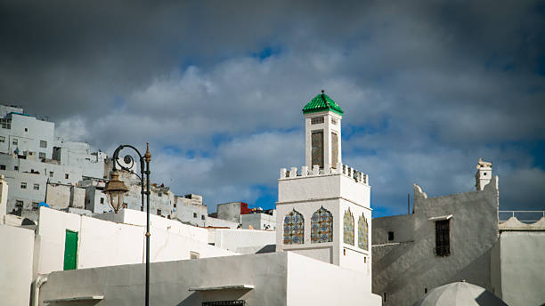 Traditional minaret in Tetouan