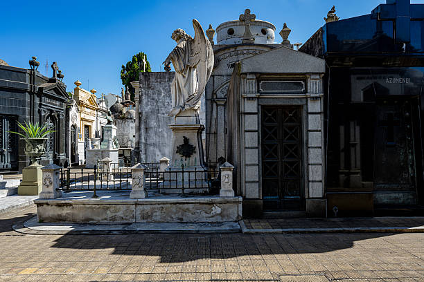 Recoleta Cemetery In Buenos Aires