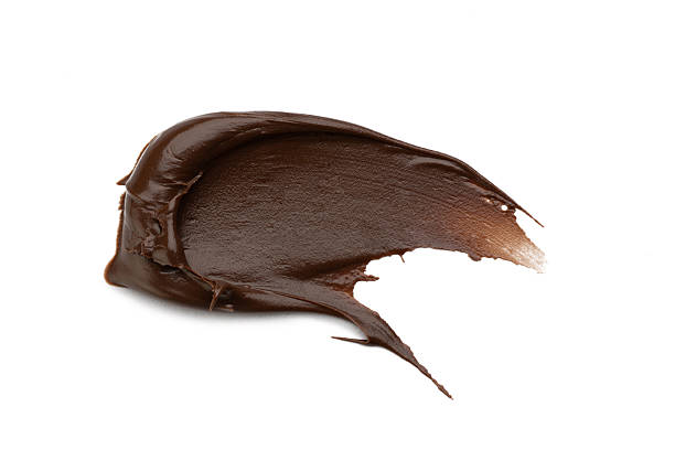 istock A smear of chocolate on a white isolated background 2253014049