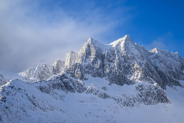 istock Snow covered peaks of mountains 2253017668