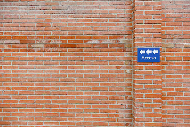 A brick wall where we can appreciate different textures due to the material and some subtle details like a snail. Concept: Textures