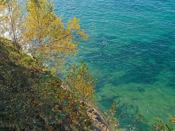 Konduki, Conduky, Konduky village, Tula region, Romancevskie mountains,Green lakes in the career. Russian nature. \nBeautiful view. sand forest, lake. travel, hiking, camping, resort.