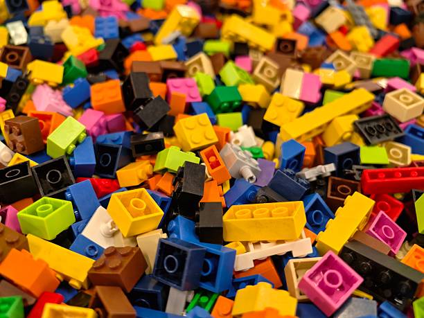 Vibrant Colorful Studs Scattered In Pile, Macro Closeup Emphasizing Texture, Chromatic Contrast And Tactile