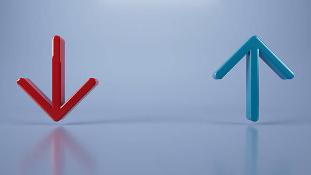 istock Minimalist Arrows Pointing to Core Strategy Idea 2253035714