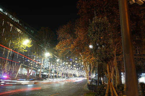istock Rustaveli Avenue - beginnnig on Freddom sqaure in Tbilisi 2253036446
