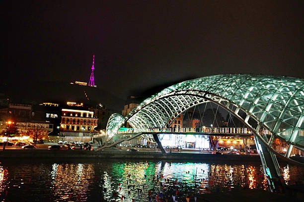 istock Pedestrian bridge of PEACE 2253036486