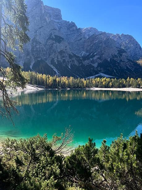 istock A beautiful view of Lago di Braies 2253037570
