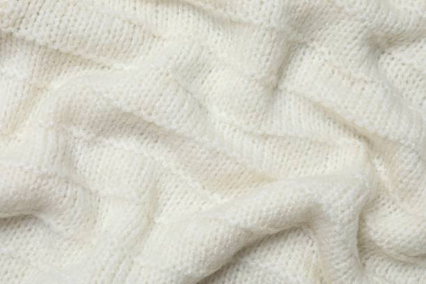 istock Knitted fabric background, close-up view 2253038299