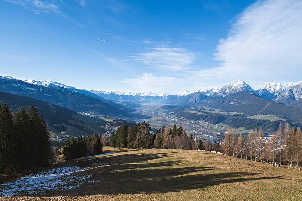 istock Panorama of the Alps at winter 2253044300