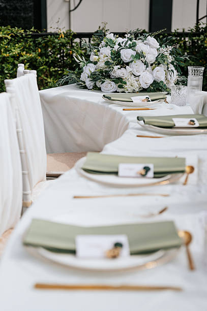 istock Wedding table decoration. Forest / garden wedding 2253051729
