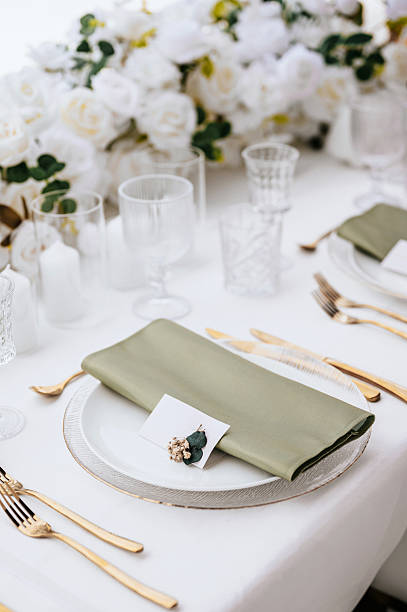 istock Wedding table decoration. Forest / garden wedding 2253051739