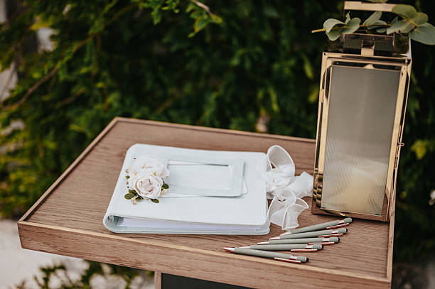 Wedding ceremony. Present