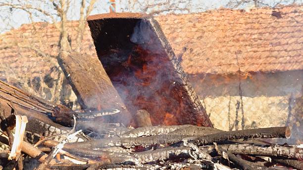 burning,